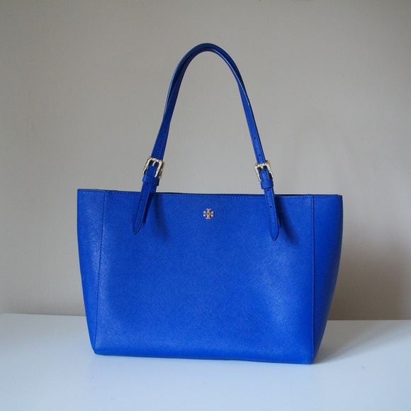 Tory Burch Handbags - Pretty TORY BURCH Small York Jelly Blue Tote